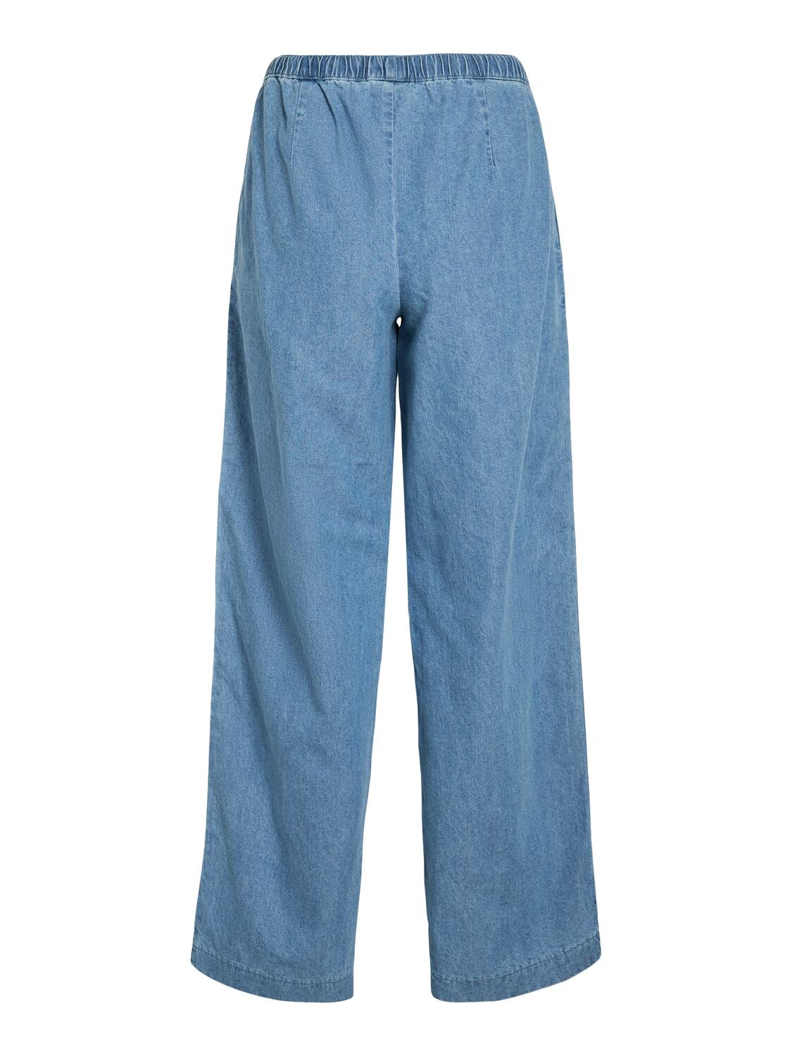 Viconga String bukser - Light Blue Denim
